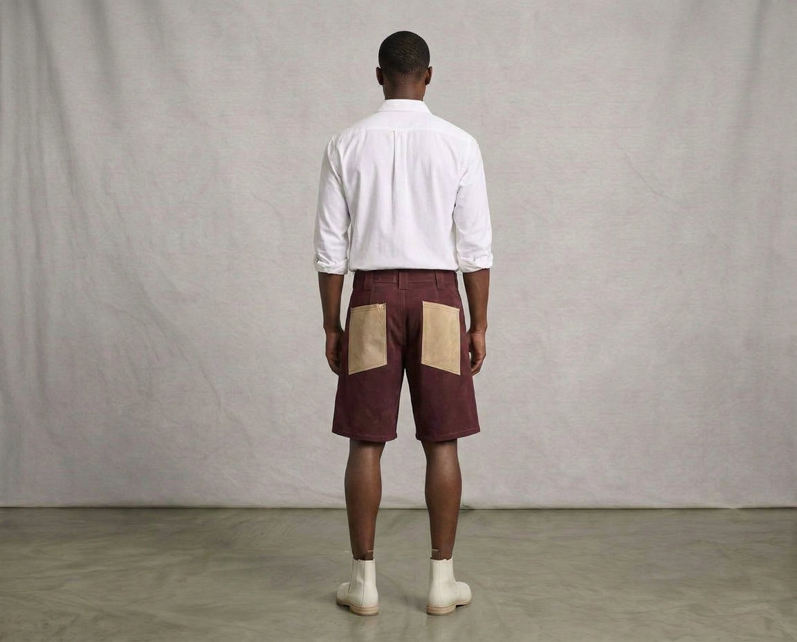 Leather short