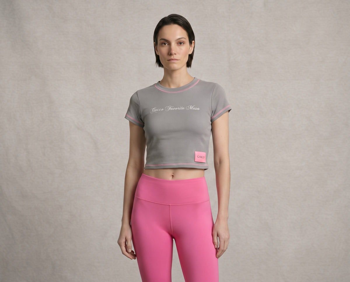 GAXCO Favorite Musa Cropped Shirt