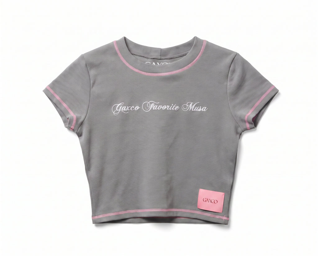 GAXCO Favorite Musa Cropped Shirt