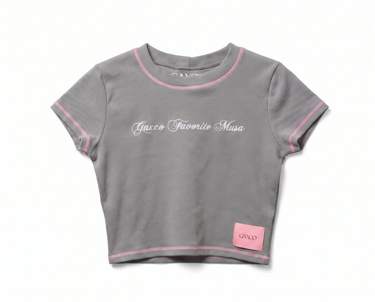 GAXCO Favorite Musa Cropped Shirt