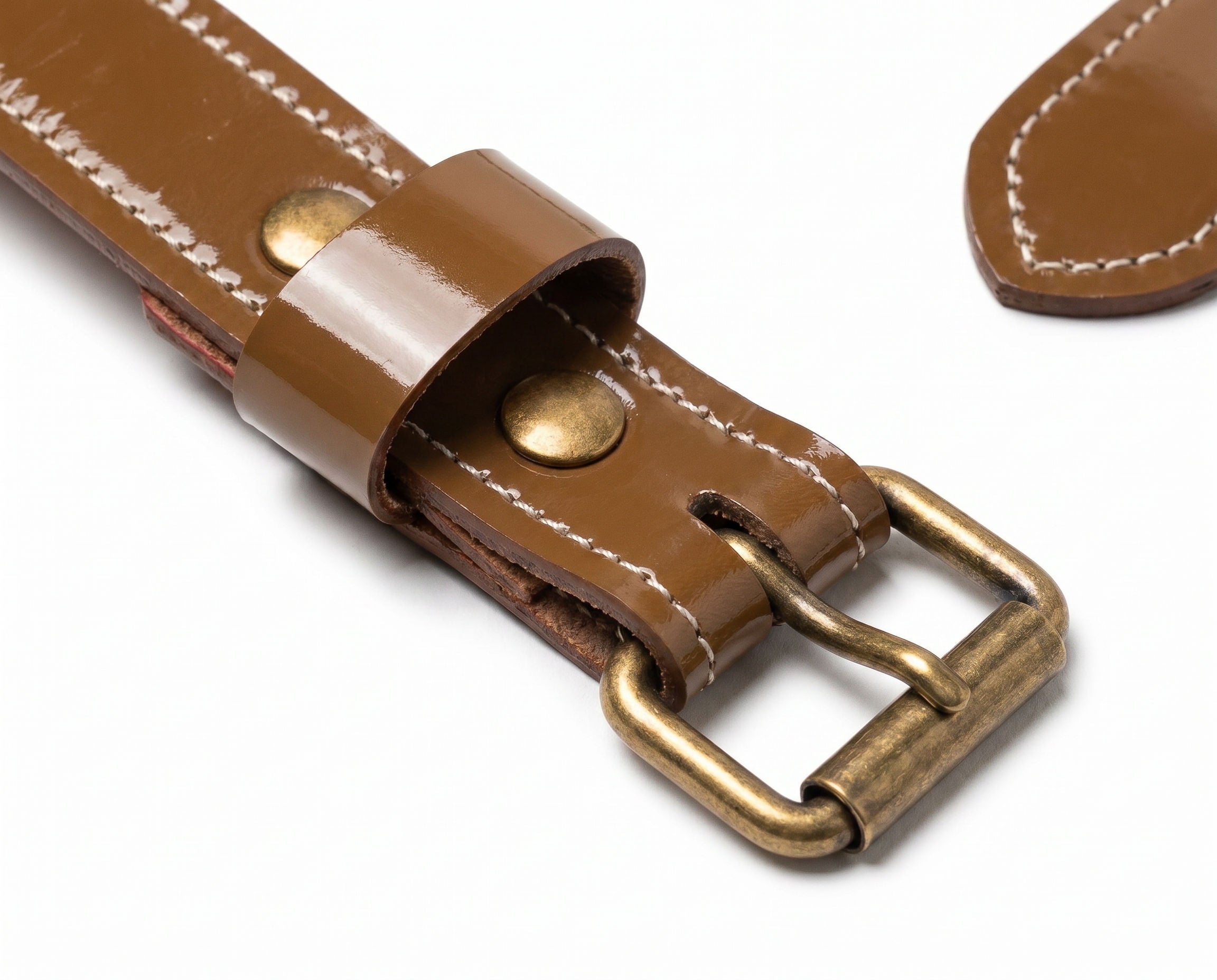 Caramel Genuine Leather Belt